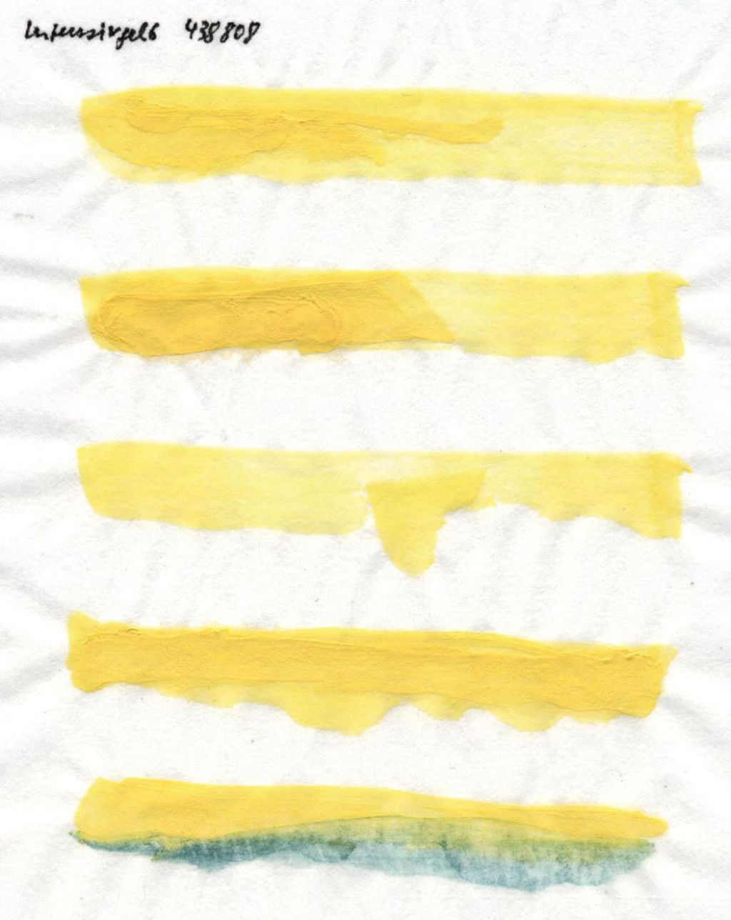 Kremer akvarel - intenzivní žlutá (plast, 3 x 1,8 x 1 cm)